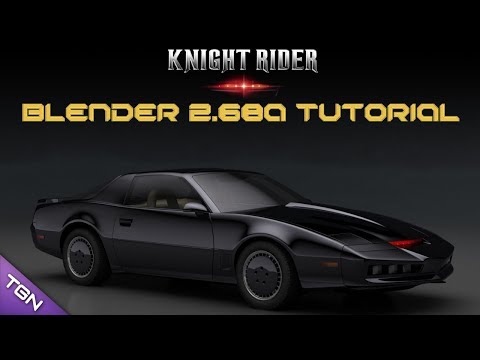 [Blender 2.68a Tutorial] (Deutsch / German HD) K.I.T.T. - Knight Rider - Part #4 - Seitentür