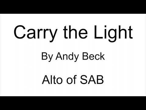 Carry the Light - Alto of SAB