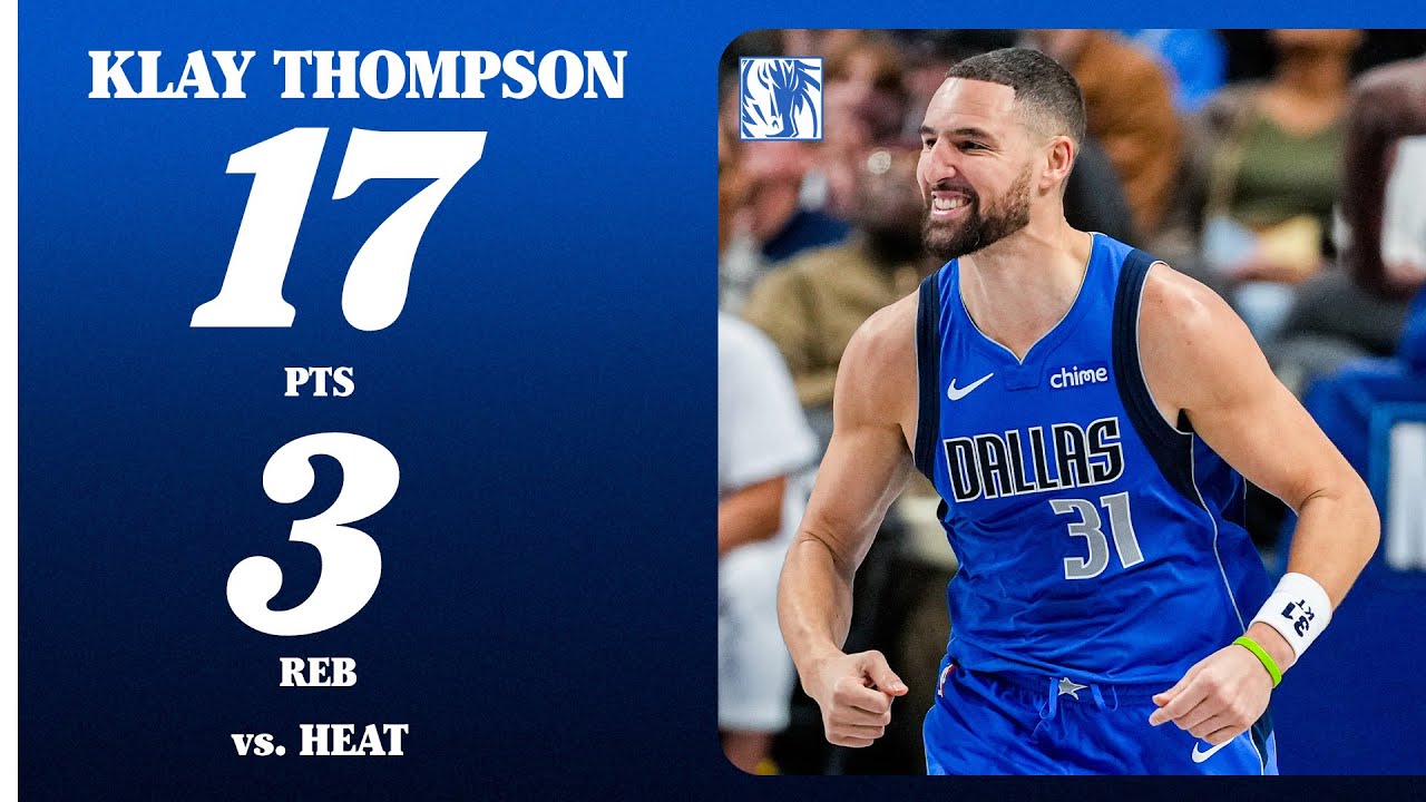 Klay Thompson (17 Points) vs. Miami Heat | December 3, 2025