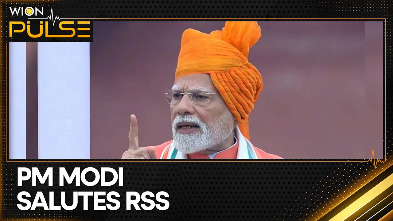 Independence Day: PM Modi Hails RSS on 100-Year Journey, Calls It ‘World’s Biggest NGO’ | WION
