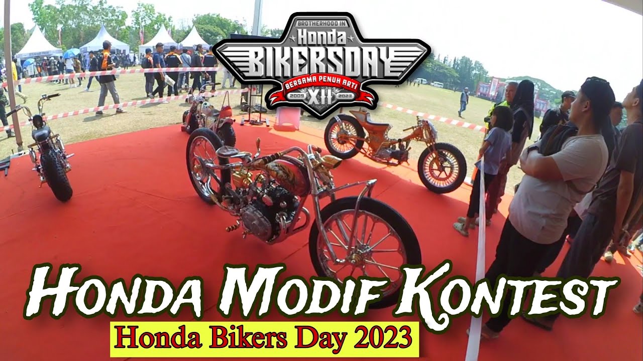 HONDA MODIF KONTEST - Honda Bikers Day 2023 - Lapangan Rampal Malang