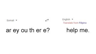 Google Translate’s Strange Responses