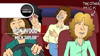 Ron Wood Recalls Mick Taylor Quitting the Rolling Stones (Radio.com Minimation)
