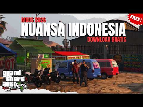 Download and Play GTA V Indonesia 2026 for Free, Complete Mods with an Indonesian Feel