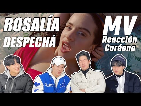 ROSALÍA - DESPECHÁ | Reaccion Coreanos