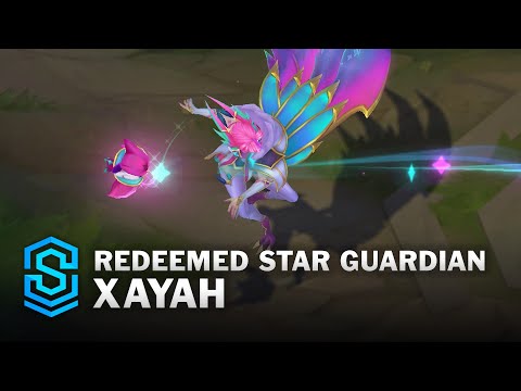 Redeemed Star Guardian Xayah Skin Spotlight - Pre-Release - PBE Preview - League of Legends