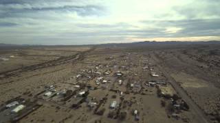 preview picture of video 'Kitfox flight landing Bouse, AZ airport  Jan  2015'