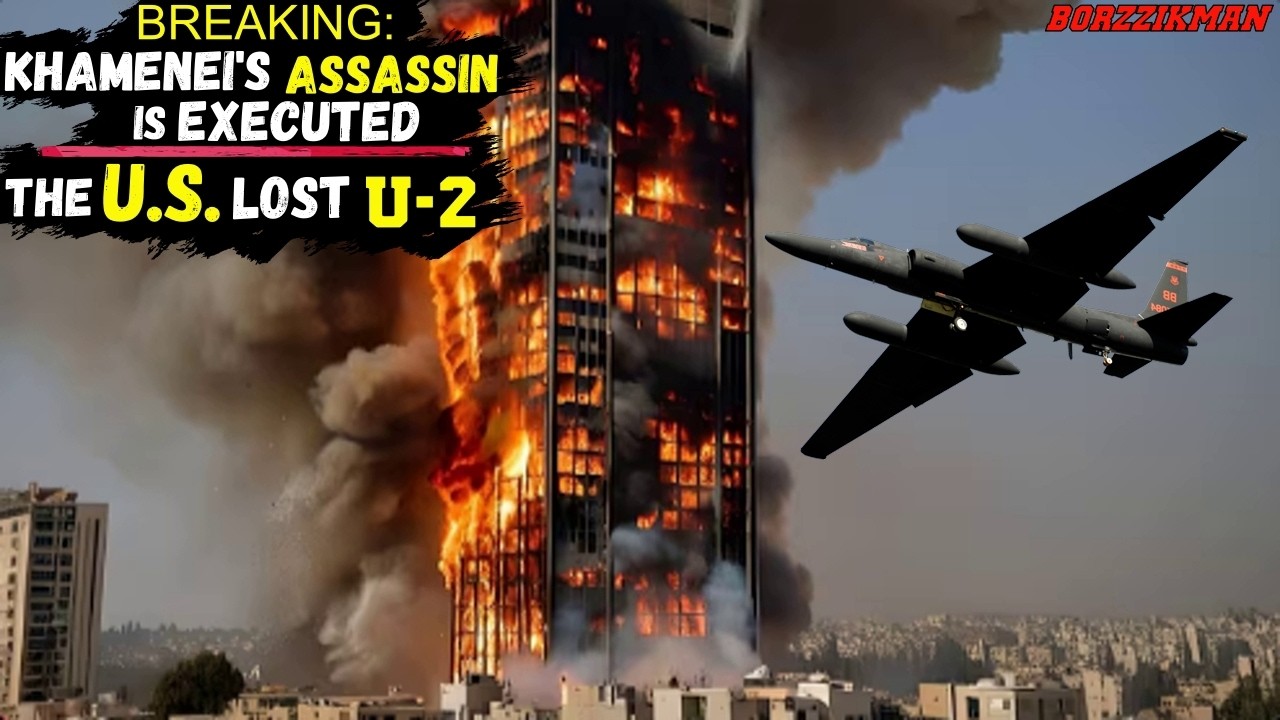 IRAN wiped out the U.S. Spy Plane 'Lockheed U-2' and executed General Qaani, who killed Khamenei