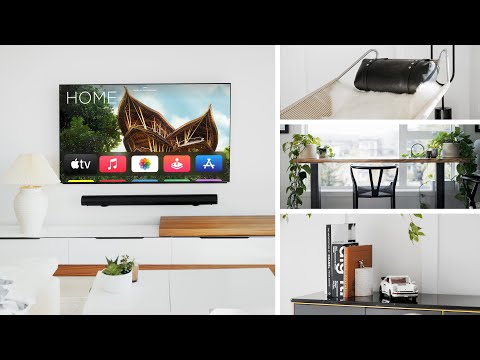 Modern Cozy Apartment Tour & Budget Smart Home Tech Setup (2022)
