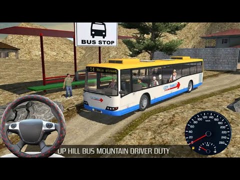 Uphill Tourist Coach Bus Driver - Offroad Passenger Transport Simulator - Android GamePlay