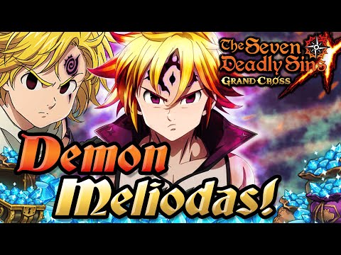 THIS DOESN'T MAKE ANY SENSE! Red Demon Meliodas Summons | Seven Deadly Sins: Grand Cross