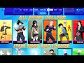 Fortnite All Anime Collabs Skins, Emotes and Items!