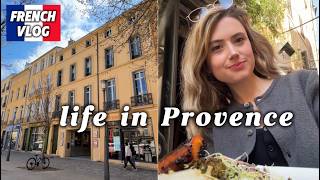 A slow weekend in Provence 🇫🇷 | French vlog with subtitles – Aix, food & coastal views