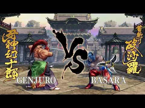Genjuro vs Basara - Samurai Shodown