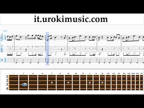 Corso di Ukulele Melodia Clean Bandit - Rockabye ft Sean Paul Anne-Marie Tablature Tab Parte#2 um