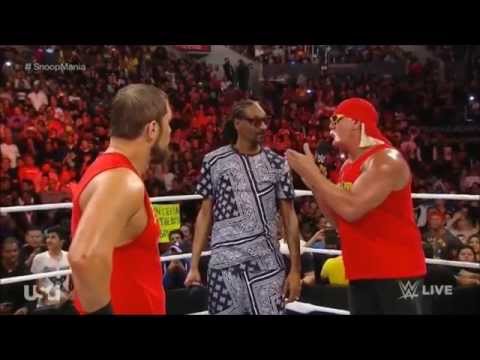 WWE RAW Snoop Dogg & Hulk Hogan Returns 2015