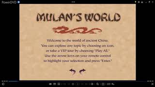 Mulan:Special Edition (Disc 1) 2004 DVD Menu Walkt