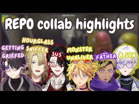 【R.E.P.O.】Highlights (Multi-POV)【Kaelix/Vanta/Wilson/Shu/Luca/Vox | Nijisanji EN】
