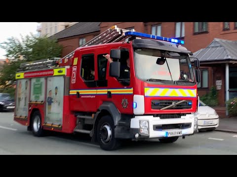 Phillips Park Pump Responding - Greater Manchester Fire And Rescue Service