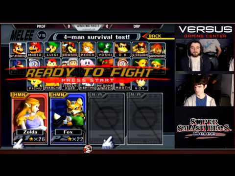 Versus Melee Weekly 1/24/16 - Winners R3 - Prof (Sheik, Marth) vs Orp (Fox)