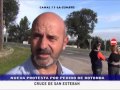 VIDEO CON LA PROTESTA DE LA GENTE DE SAN ESTEBAN EN LA RUTA 38