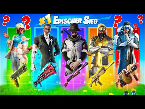 die ZUFÄLLIGE SKIN CHALLANGE in Fortnite 2024!
