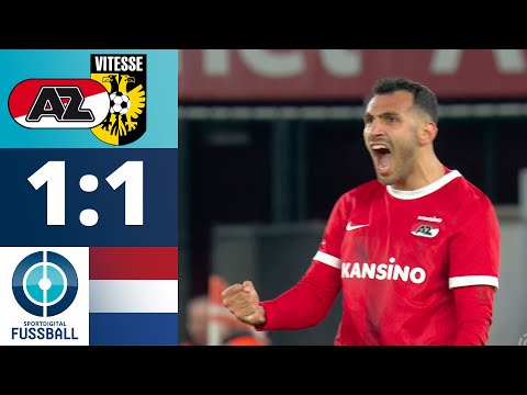 Pavlidis' Tor reicht nicht - Stuttgart-Leihgabe Sankoh schockt AZ | AZ Alkmaar - Vitesse Arnheim