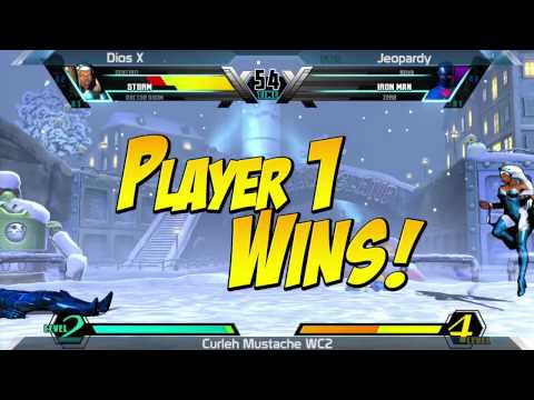 UMVC3: Dios X vs Jeopardy - Curleh Mustache WC2