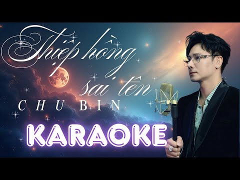 KARAOKE | Thiệp Hồng Sai Tên -  Beat CHU BIN
