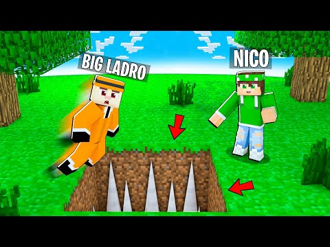 HO COSTRUITO LA TRAPPOLA PERFETTA NELLA BIG VANILLA PER.. - MINECRAFT