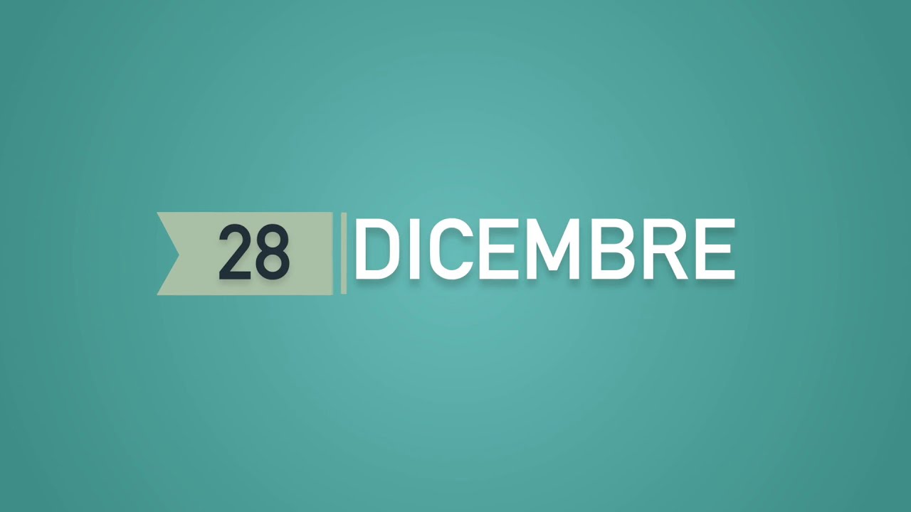 Meditazione Calendario “Parole di Vita” del 28 Dicembre 2021
