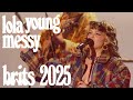 Lola Young Messy Live From The BRIT Awards 2025