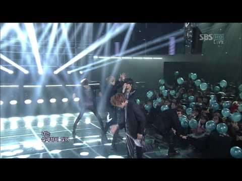 121125 SBS 인기가요 SHINee - Sherlock