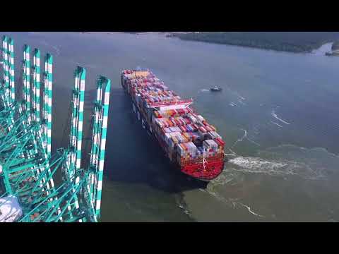 MSC Gulsun World’s Largest Container Ship Calls at  Port of Tanjung Pelepas (27 July 2019)