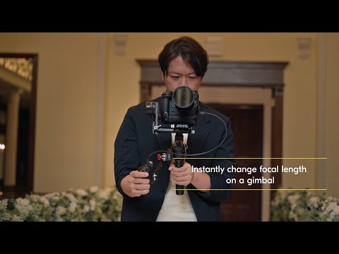 Remote Grip MC-N10: Instantly change focal length on a gimbal