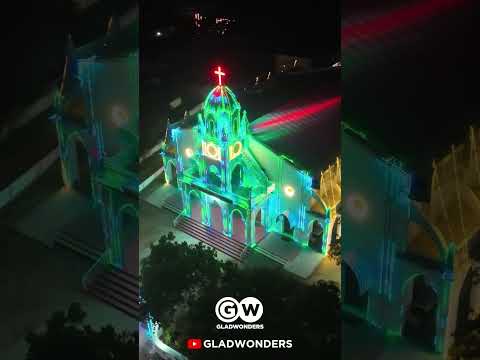 [Shorts] Kottaram CSI Church - Christmas Lighting 2022 - Kanyakumari Christmas celebration