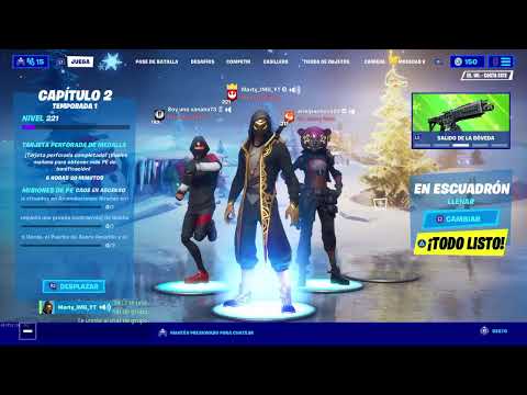 | Fortnite | Jugando con Subs |SORTEO SKINS ven y averigua como sera
