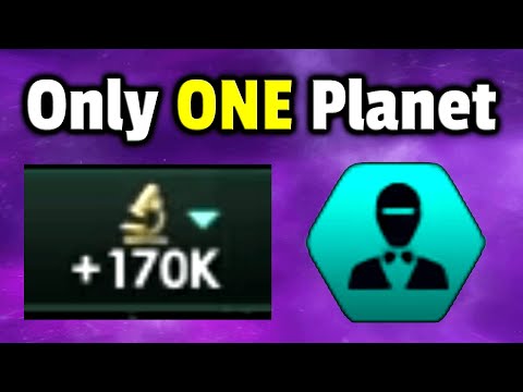 Guide on How to Get 170K Tech With Only ONE Planet in Stellaris 4.0
