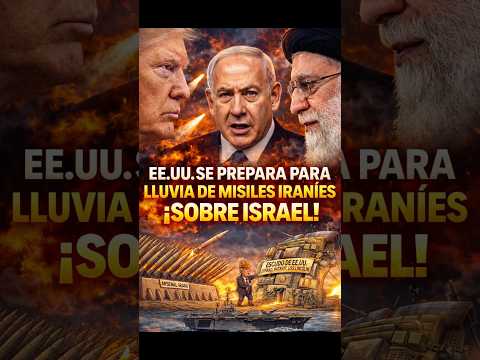 🚨 ÚLTIMA HORA: EE.UU. se prepara ante posible lluvia de misiles iraníes sobre Israel