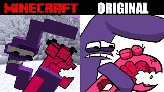 The Craziest Version Alphabet Lore in MINECRAFT FULL VERSION