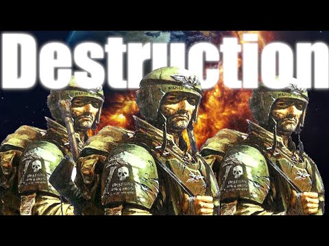 I used forced conscription to destroy my friends in Warhammer Gladius