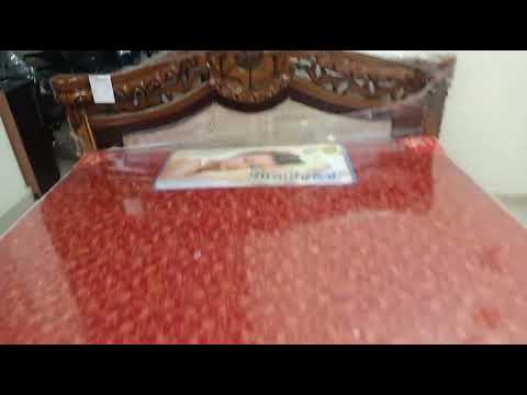 Brown teak wood  dining table, warranty: 2 year