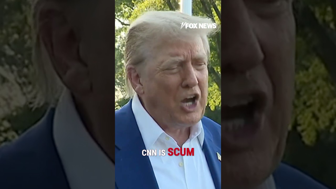 'SCUM': Trump rips 'fake news CNN, MSDNC' over Iran coverage