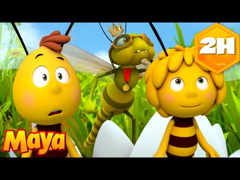 The Return of the Racing Legend 🏎️  🐝 Maya The Bee| Cartoon and video for Kids
