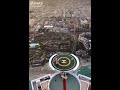 Pouso de avião em heliponto elevado elevado!