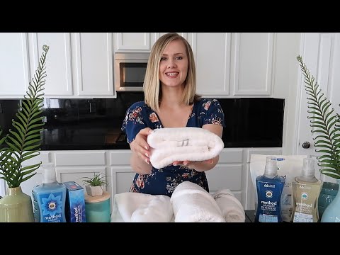 ~• Relaxing Towel Folding Tutorial •~ ASMR • Soft Spoken