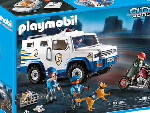 Playmobil City Action 9371 : Όχημα Χρηματαποστολης/ Police Money Transporter