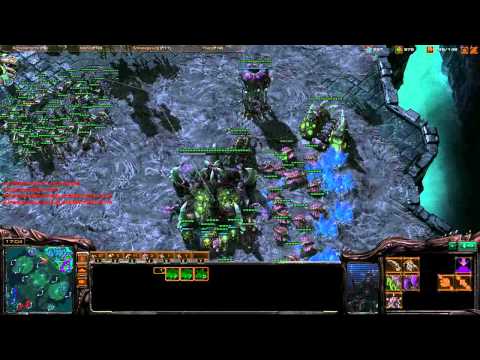 Destiny, Bluetea vs. nuget (R), whap (R) (Part 2/2) - High Level 2v2 - Starcraft 2 Ladder