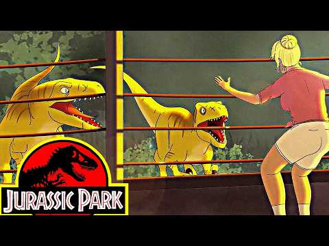 Jurassic Park Animated Horror Brings The Book To Life But R-Rated