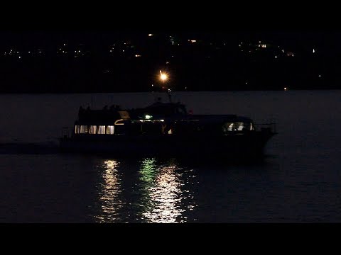 AKALI motoros az esti Siófok-Balatonfüred-Siófok járaton